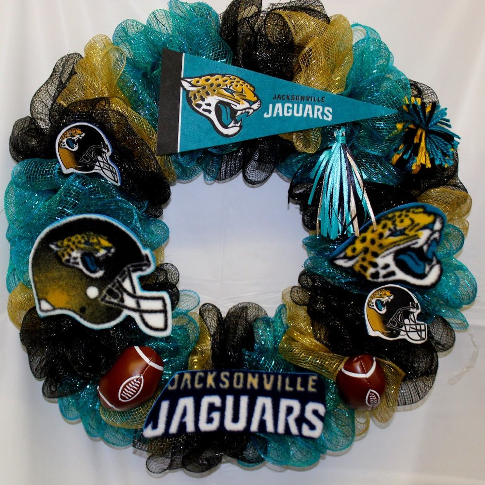 JACKSONVILLE JAGUARS WREATH